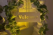 ShabbyChic Home Decor Sign freestanding or wall hung