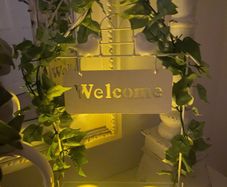 ShabbyChic Home Decor Sign freestanding or wall hung