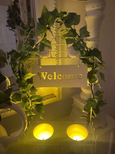 ShabbyChic Home Decor Sign freestanding or wall hung