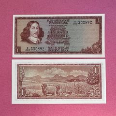 South Africa 1 Rand 1967 Pick 110b  ( Uncirculated )