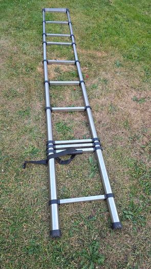 Stainless 5M Telescopic Step Ladder