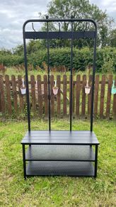 Coat rack and bench