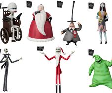 Nightmare Before Christmas UDF Medicom Toy Mini Figures