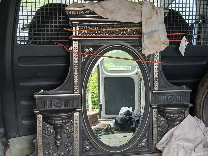 over mantle