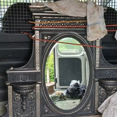 over mantle