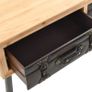 Coffee Table Solid Fir Wood 115x55x50 cm Image 7