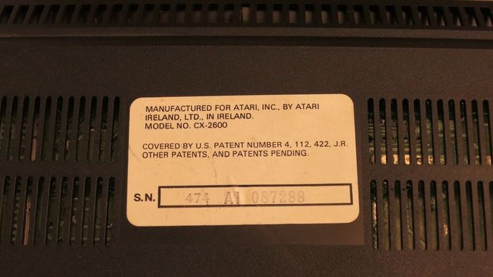 Atari 2600 "Junior", Made in Ireland