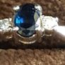Sapphire & Diamond Ring Image 4