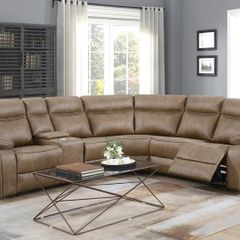 New Washington Modular Micro Fabric Recliner Sofa
