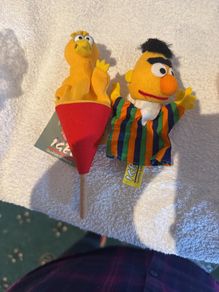 Sesame Street puppets