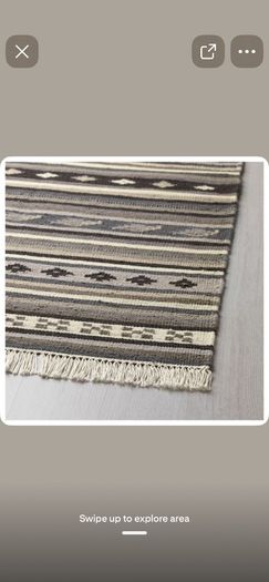 IKEA handwoven rug