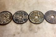 Chinese Luck Coins x 4