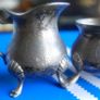Vintage Silverplate Creamer And Sugar Bowl Image 3