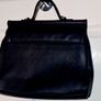 1950s Style Navy Handbag from Marks and Spencer Image 3