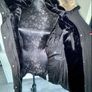 Black Hooded Long Winter Coat from Zara. Size Small UK 8 / EU 36 Image 7