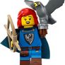 Lego Falconer, Series 24 (Complete Set with Stand and Accessories) - col24-5 Image 2