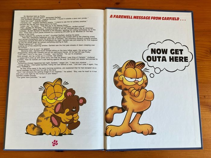 Cartoon book: 'The Garfield Annual' 1995