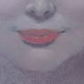 Beautiful Midcentury Pastel Portrait Image 7