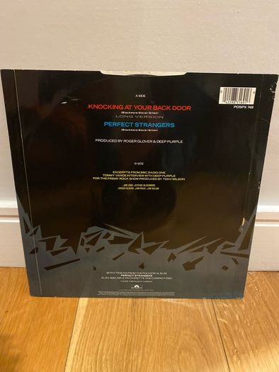 Deep Purple Knocking At Your Back Door & Perfect Strangers 12" Single