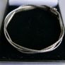 Vintage Bracelet Sterling Silver 925- stamped, clasp with safety catch, probably from the 70s, length 7,5" - 14,42g Image 3