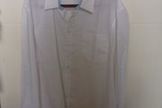 Men Shirt - White - Long Sleeves
