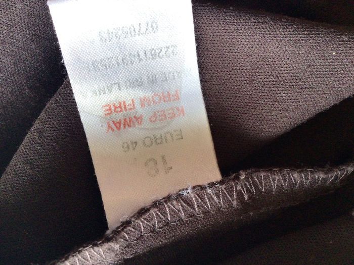 Vintage Dorothy Perkins long line Brown and Gold lacey Party dress Size 18 postage included