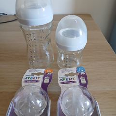 Philips Avent bottles and teats