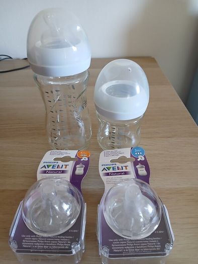 Philips Avent bottles and teats