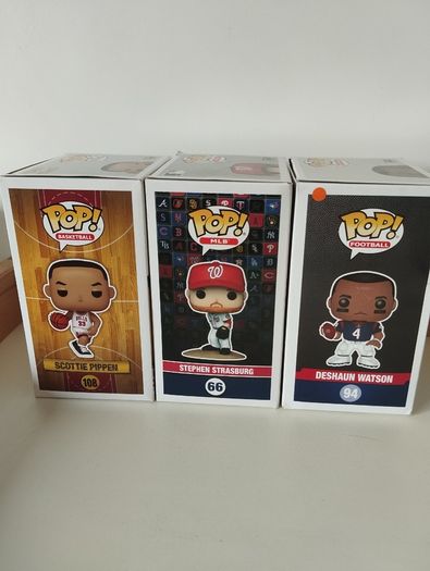 Funko Pop Sports Collection  NFL / NBA / MLB (Set of 3)