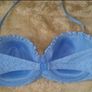 George padded underwired blue bikini top size UK34D/DD EU75D/DD Postage included Image 3
