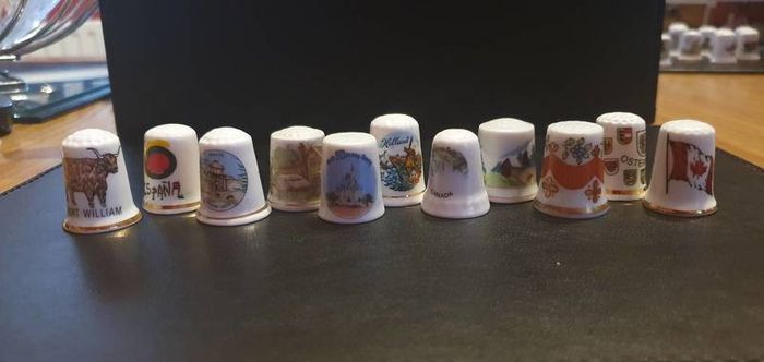 Collection of Bone China Countries of The World Themed