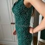 Gorgeous green maxi debs dress, size 8 Image 10