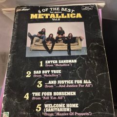 Metallica Tablature Books