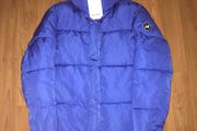 Blue Pull and Bear Puffer Jacket