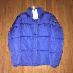Blue Pull and Bear Puffer Jacket