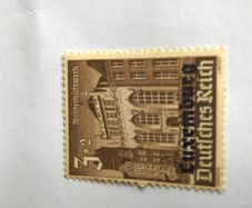 Rare/Historic WW2 stamp overprint