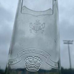 Very large coin bottle