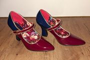 Brand NEW stunning Joe Browns patent buckle heels shoes size 4