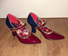 Brand NEW stunning Joe Browns patent buckle heels shoes size 4