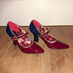 Brand NEW stunning Joe Browns patent buckle heels shoes size 4