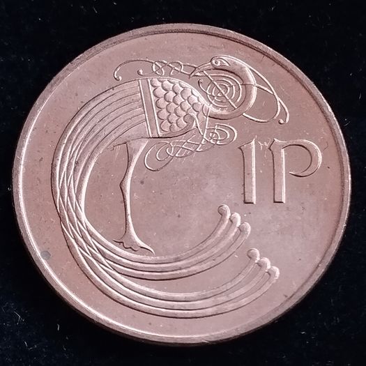 Ireland - 1998 - 1 Penny - Bird - UNC - KM.12a - [2039]