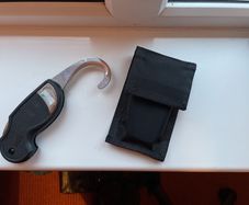 Rope safety knife