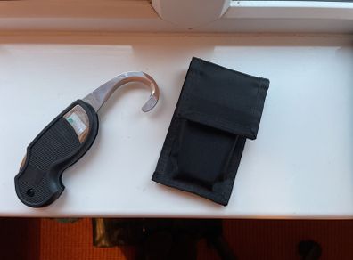 Rope safety knife