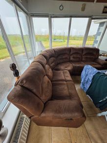 L shaped sofa