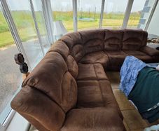 L shaped sofa