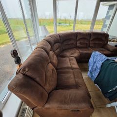 L shaped sofa