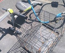 gym equipment dog cage