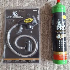 AC pro R134a trigger & gas