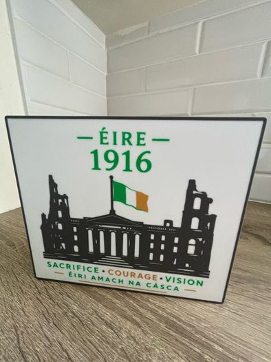 James Connolly 1916 light box