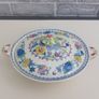 Beautiful Masons Ironstone Lidded Two Handled Oval Tureen/Vegetable Dish in the Regency Pattern Circa 1940 to 1950, Some Discoloured Age-Related Crazing Inside and Out, Priced Accordingly Image 2
